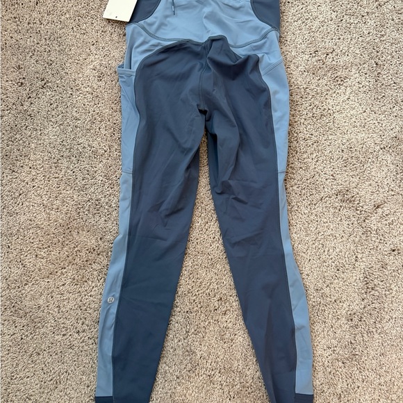 Lululemon Athletica Light Blue High-Rise Leggings - Picture 2 of 3